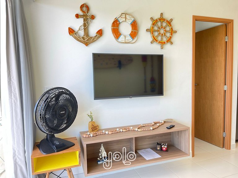 Flat 2 Quartos Mana Beach Experience Porto de Galinhas #316C