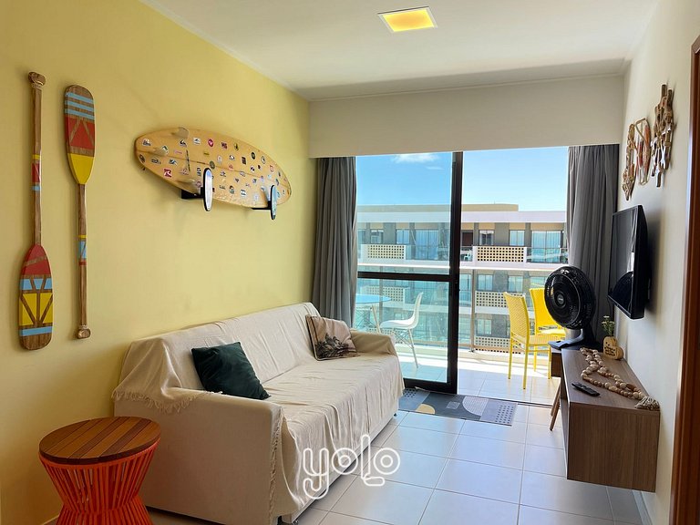Flat 2 Quartos Mana Beach Experience Porto de Galinhas #316C