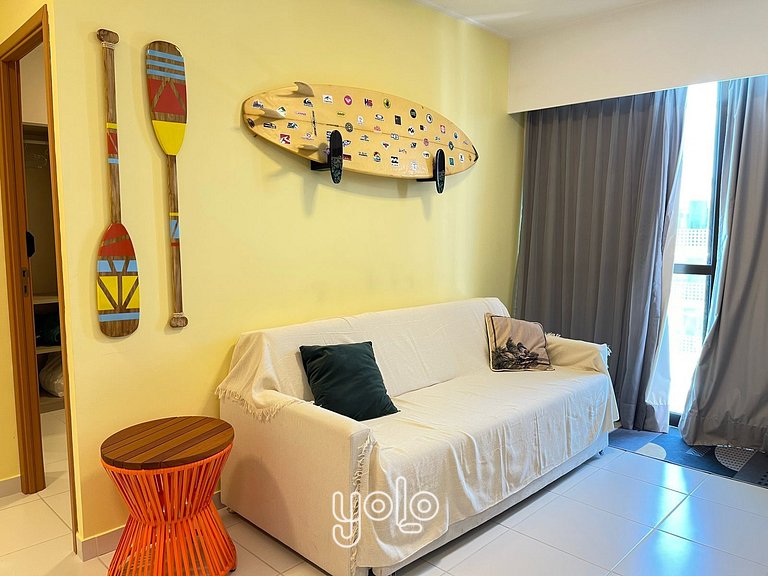 Flat 2 Quartos Mana Beach Experience Porto de Galinhas #316C
