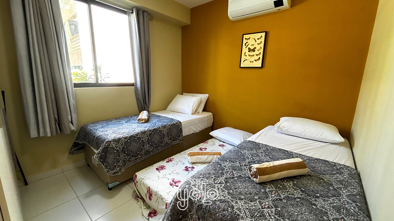 Flat 2 Quartos Mana Beach Experience Porto de Galinhas #022