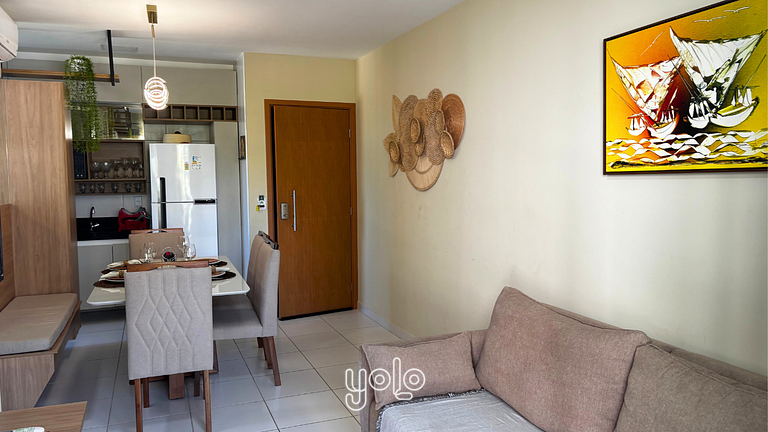 Flat 2 Quartos Mana Beach Experience Porto de Galinhas #022