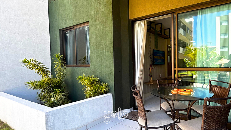 Flat 2 Quartos Mana Beach Experience Porto de Galinhas #022C