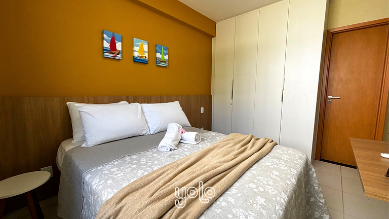 Flat 2 Quartos Mana Beach Experience Porto de Galinhas #022C