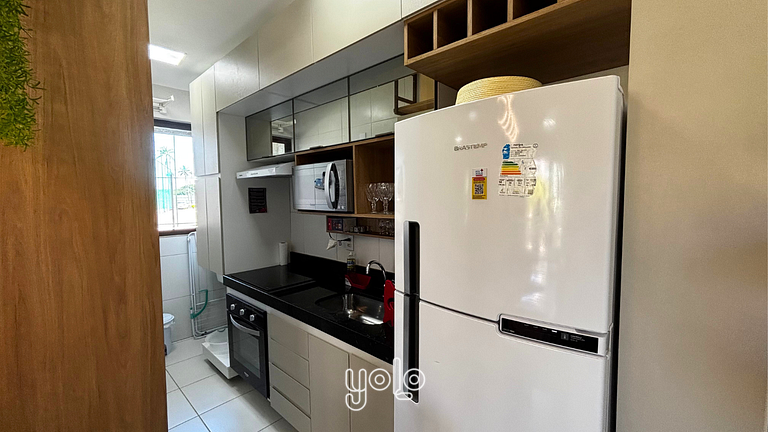 Flat 2 Quartos Mana Beach Experience Porto de Galinhas #022C