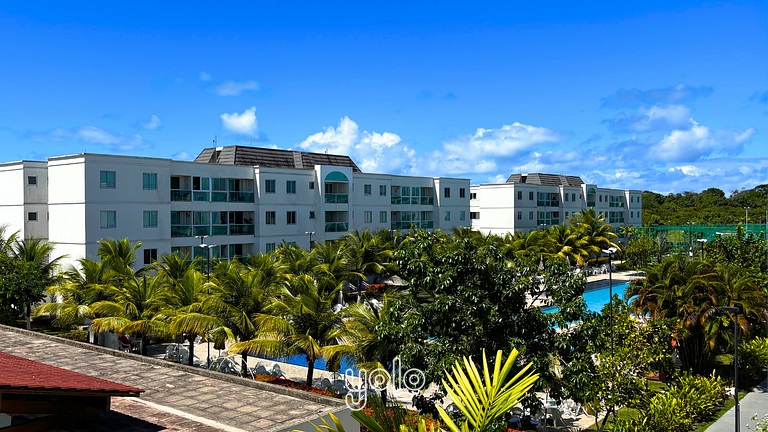 Flat no Palm Village Acqua Porto de Galinhas