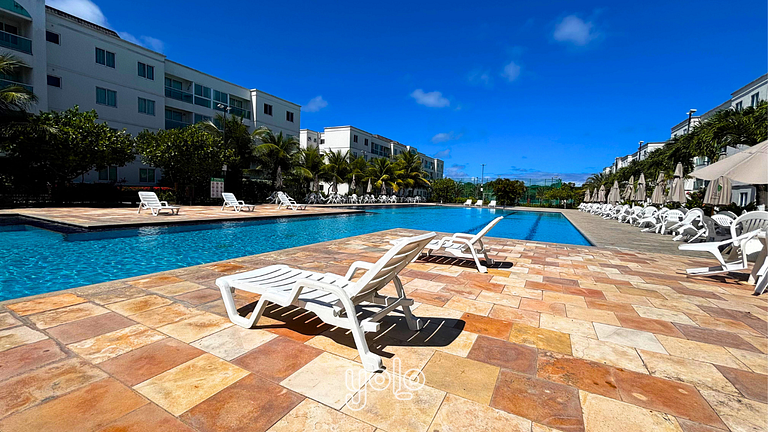 Flat 3 Quartos Palm Village Porto de Galinhas