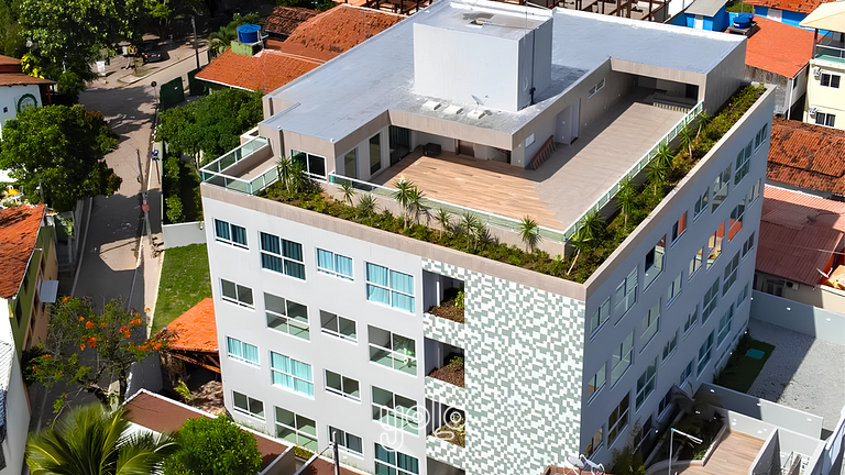 Flat 1 quarto no centro de Porto de Galinhas