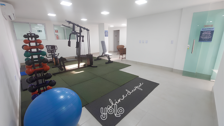 Flat 1 Qto 400m da Praia Centro Porto de Galinhas