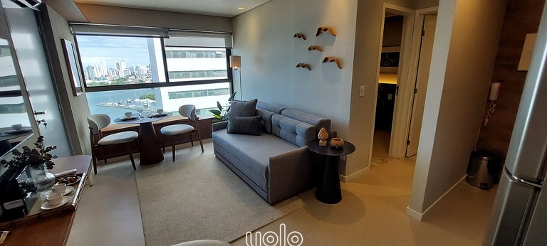 Flat 1 quarto próx ao Shopping Rio Mar Recife #1902