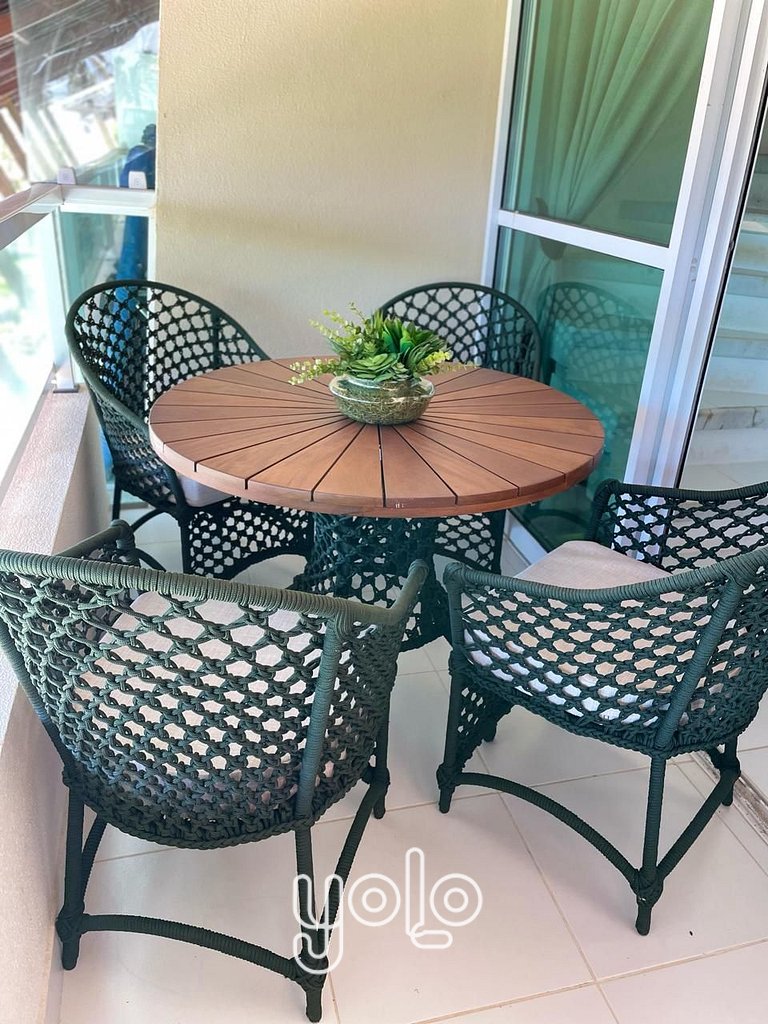 Flat 3 quartos a 100m da Praia Porto de Galinhas