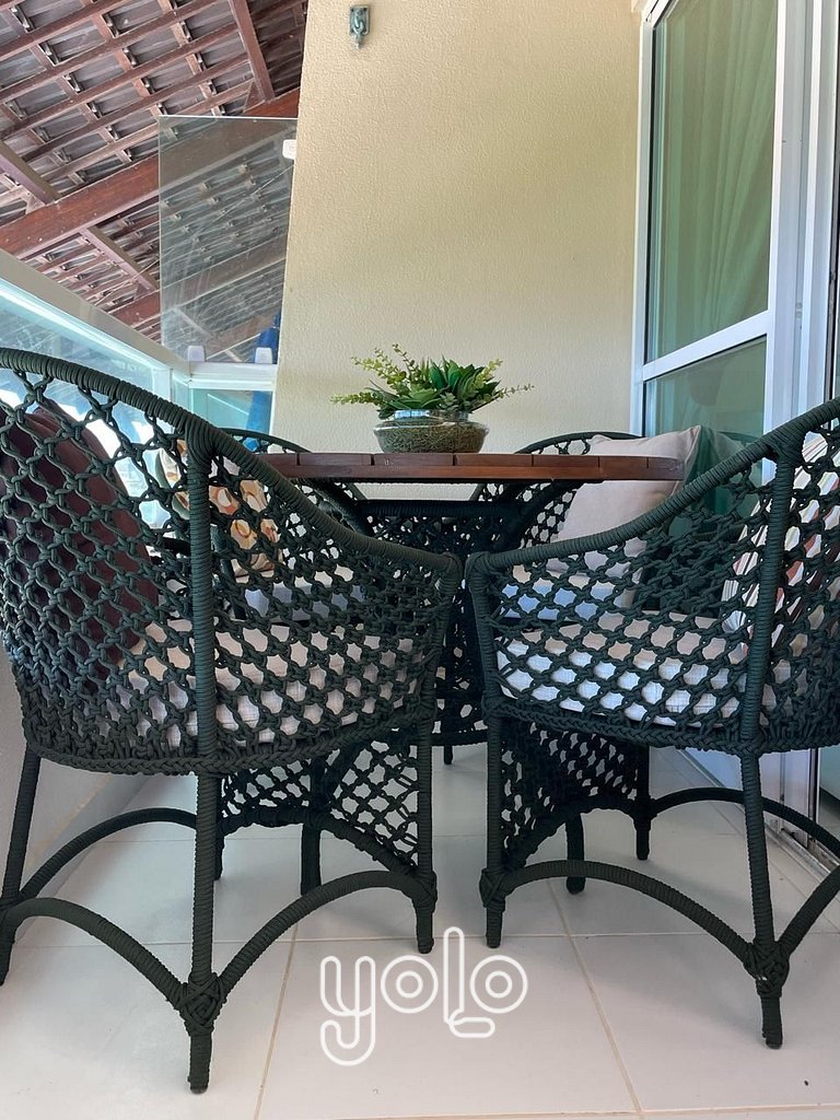 Flat 3 quartos a 100m da Praia Porto de Galinhas