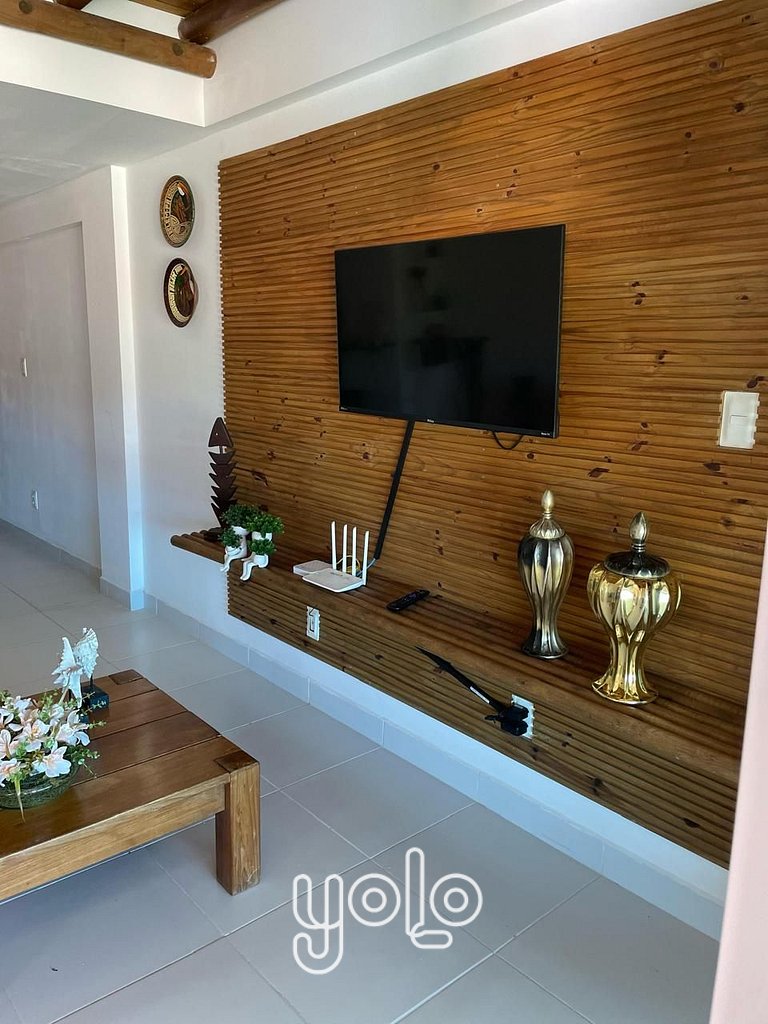 Flat 3 quartos a 100m da Praia Porto de Galinhas