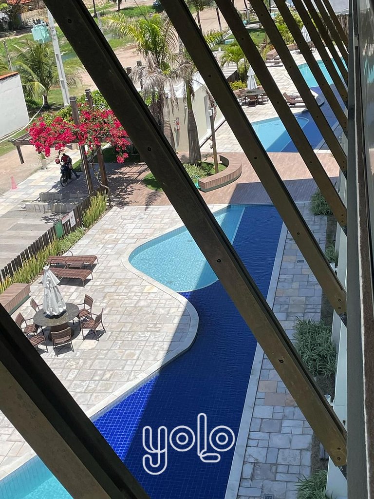 Flat 3 quartos a 100m da Praia Porto de Galinhas