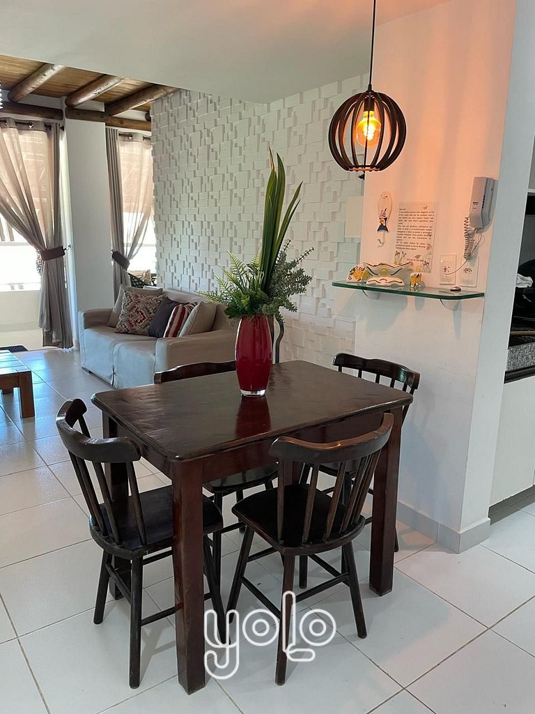 Flat 3 quartos a 100m da Praia Porto de Galinhas