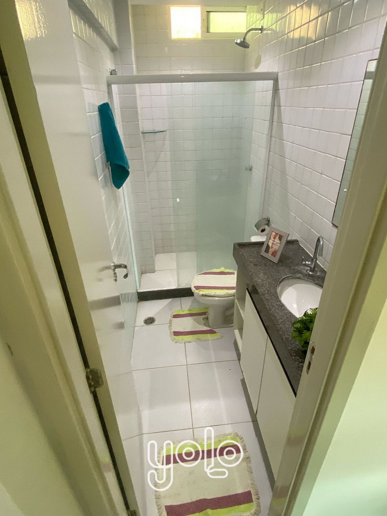 Flat 3 quartos a 100m da Praia Porto de Galinhas