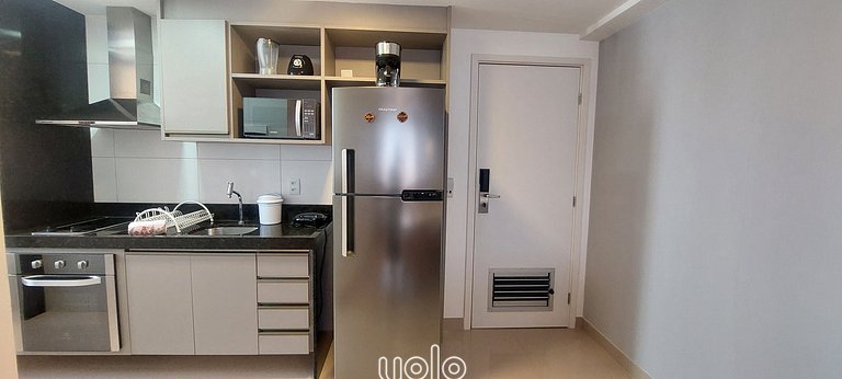 Flat 1 quarto - Beach Class Residence por Yolo #2608
