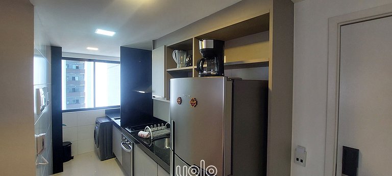 Flat 1 quarto - Beach Class Residence por Yolo #2608
