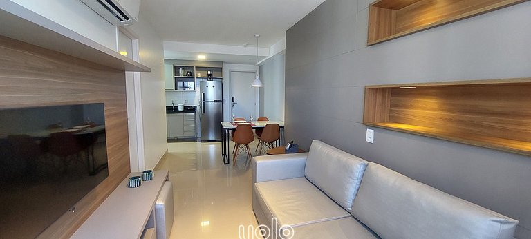 Flat 1 quarto - Beach Class Residence por Yolo #2608