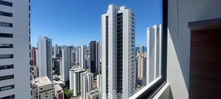 Flat 1 quarto - Beach Class Residence por Yolo #2608