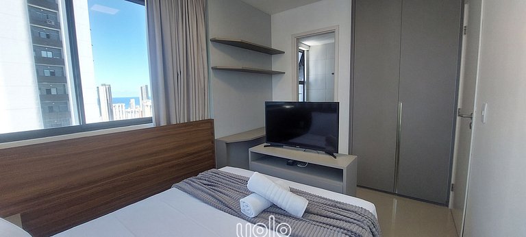 Beach Class Hotels & Residence - Flat 1 quarto #2608