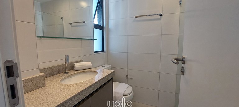 Flat 1 quarto - Beach Class Residence por Yolo #2608