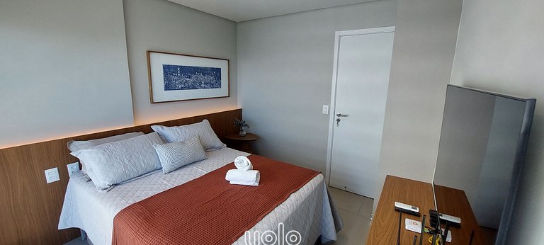 Flat 1 quarto próx ao Shopping Rio Mar Recife #1902