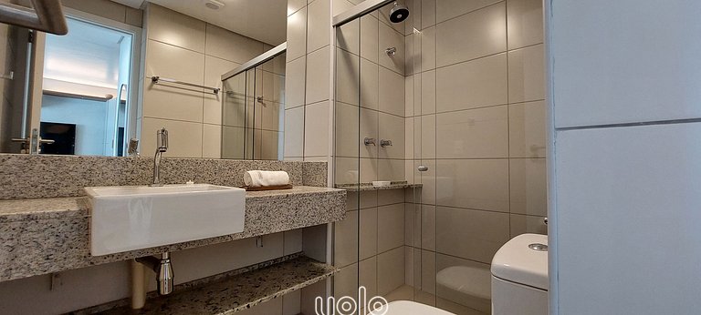 Flat 1 quarto próx ao Shopping Rio Mar Recife #1902
