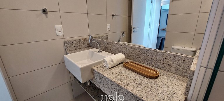 Flat 1 quarto próx ao Shopping Rio Mar Recife #1902