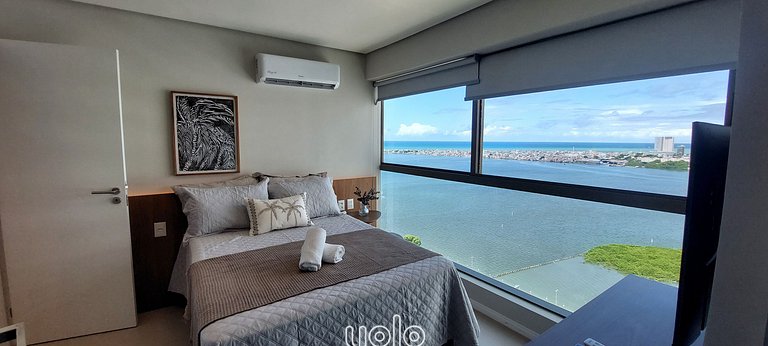 Flat 1 quarto próx ao Shopping Rio Mar Recife #1903