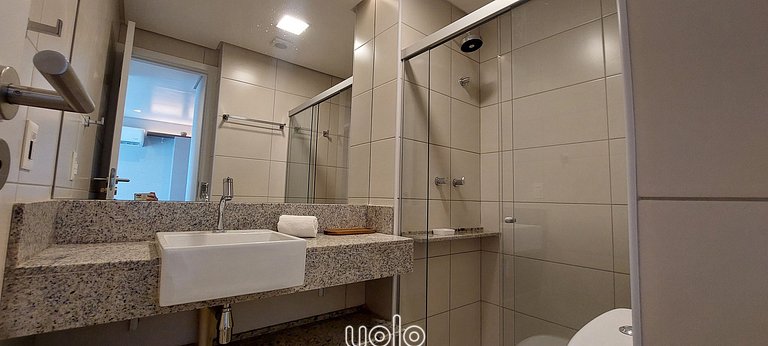 Flat 1 quarto próx ao Shopping Rio Mar Recife #1903