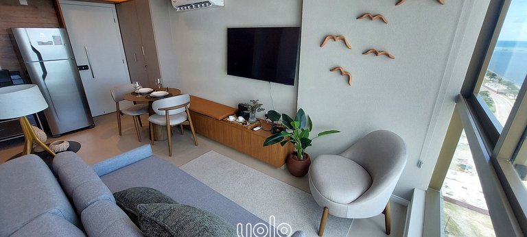 Flat 1 quarto próx ao Shopping Rio Mar Recife #1903