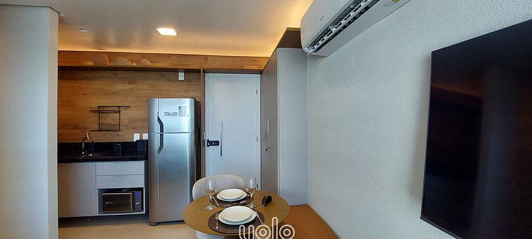Flat 1 quarto próx ao Shopping Rio Mar Recife #1903