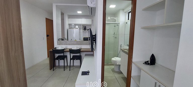 Flat no Golden Shopping Boa Viagem por Yolo