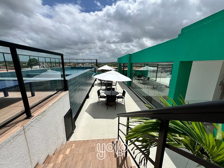 Studio a 900m da Praia Porto de Galinhas