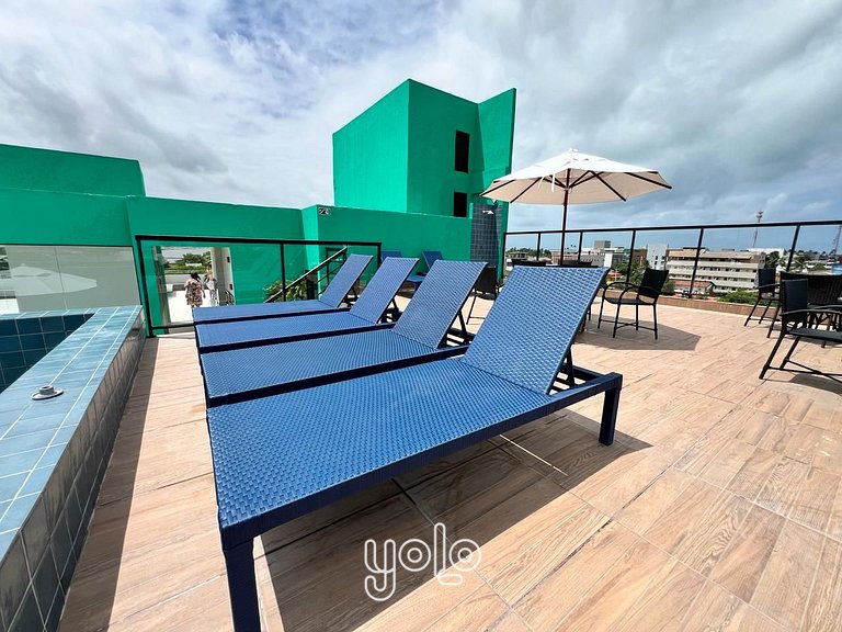 Studio a 900m da Praia Porto de Galinhas