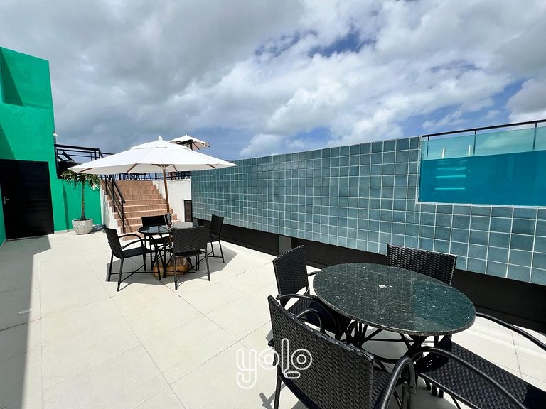 Studio a 900m da Praia Porto de Galinhas