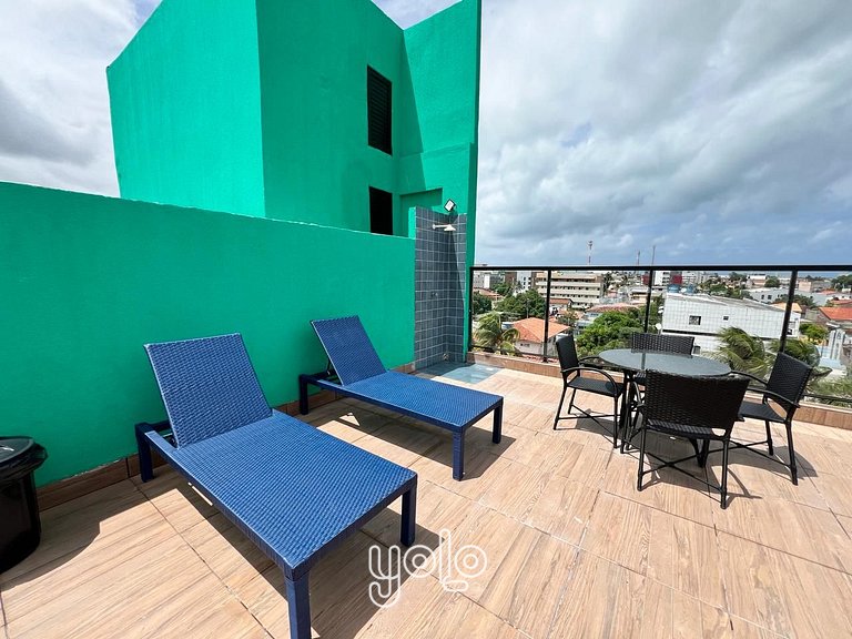 Studio a 900m da Praia Porto de Galinhas
