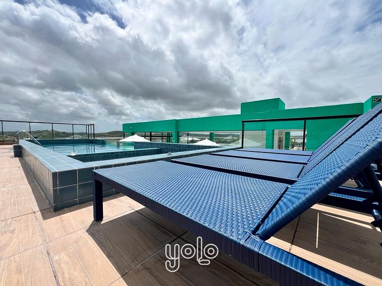 Studio a 900m da Praia Porto de Galinhas