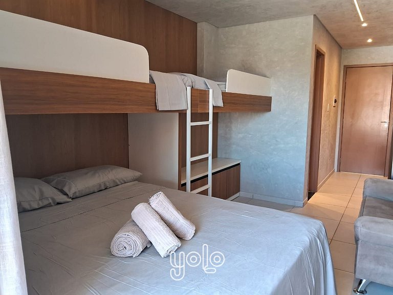 Studio a 900m da Praia Porto de Galinhas