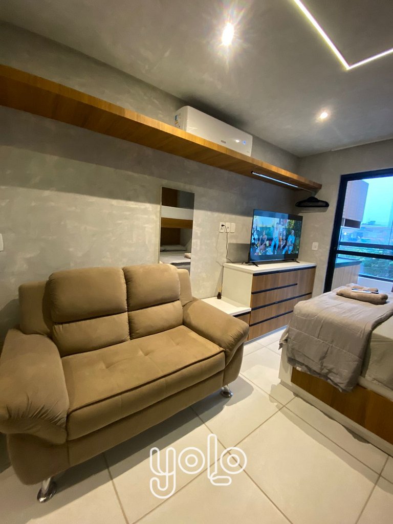 Studio a 900m da Praia Porto de Galinhas