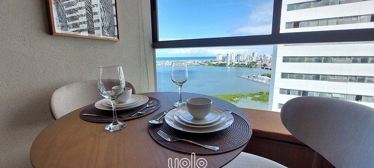 Flat 2 quartos próx ao Shopping Rio Mar Recife