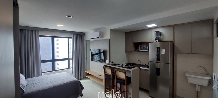 Studio no Allure Residence em Boa Viagem Recife