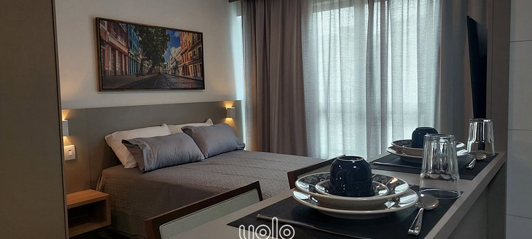 Studio no Allure Residence em Boa Viagem Recife
