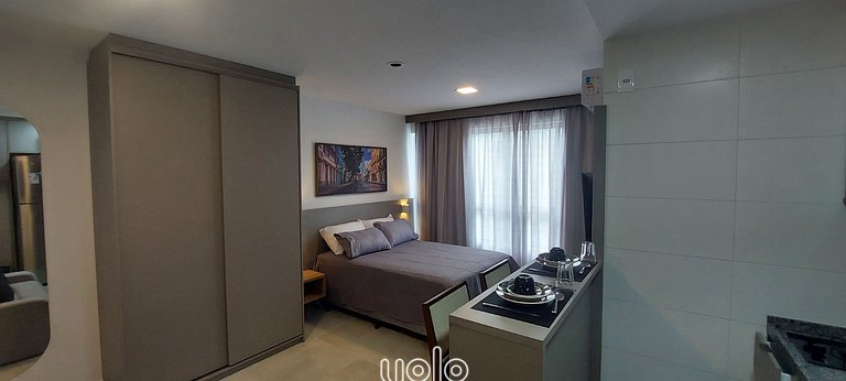 Studio no Allure Residence em Boa Viagem Recife
