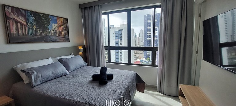 Studio no Allure Residence em Boa Viagem Recife