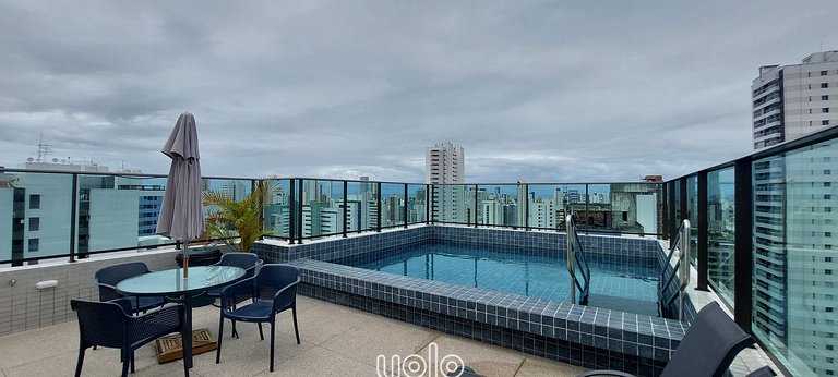 Flat Studio em Boa Viagem no Allure Residence