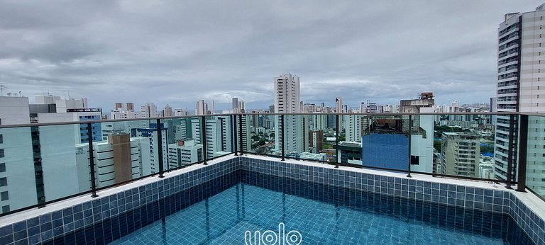 Flat Studio em Boa Viagem no Allure Residence
