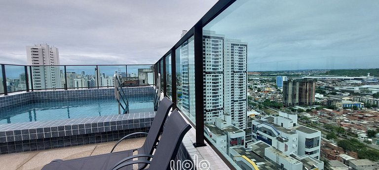 Flat Studio em Boa Viagem no Allure Residence