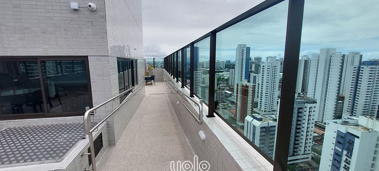 Flat Studio em Boa Viagem no Allure Residence