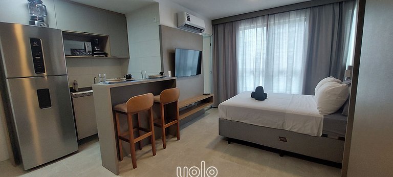 Studio no Allure Residence em Boa Viagem Recife